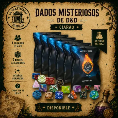 Dados misteriosos D&D