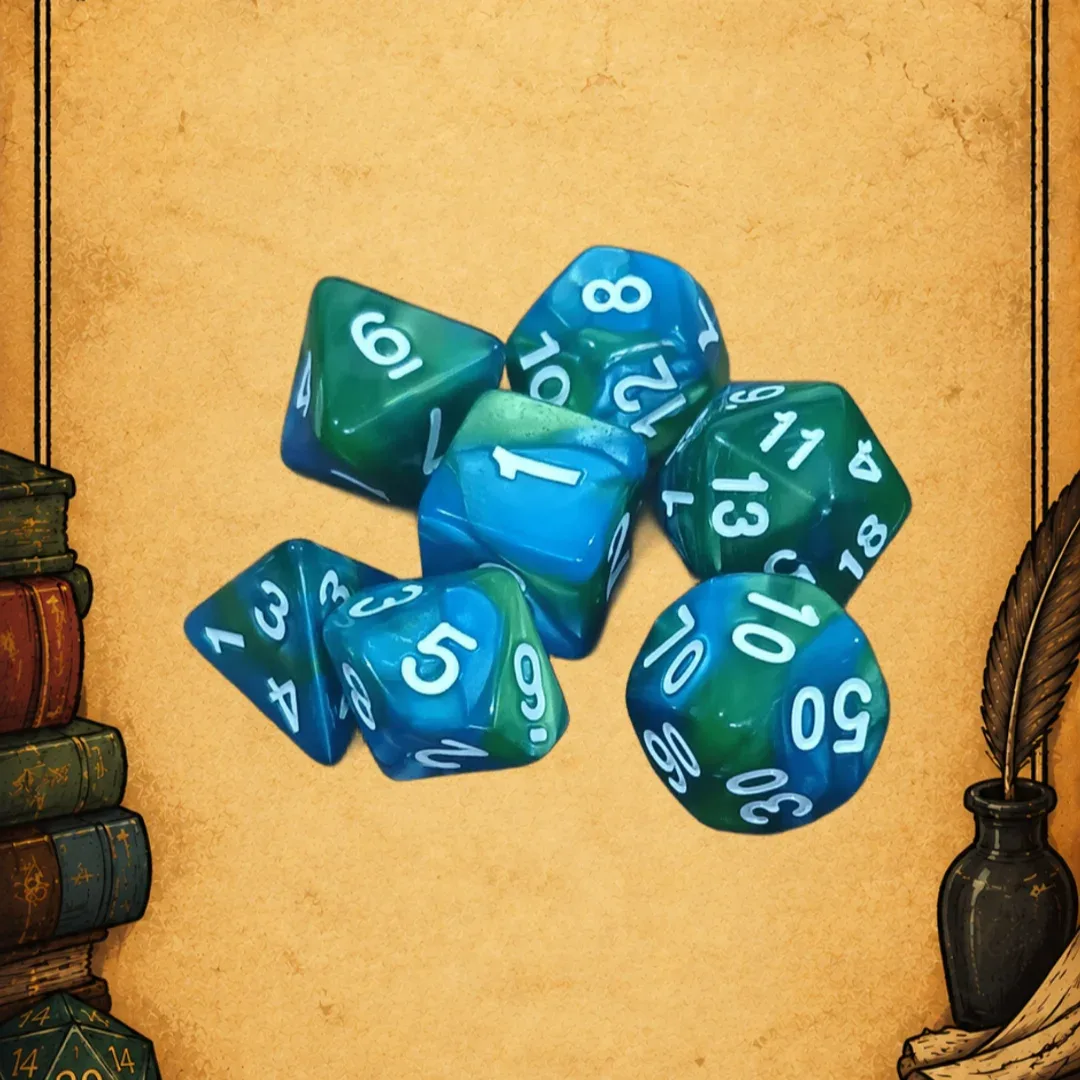 SET 7 DADOS - BOTÍN DE GUERRA, foto 2