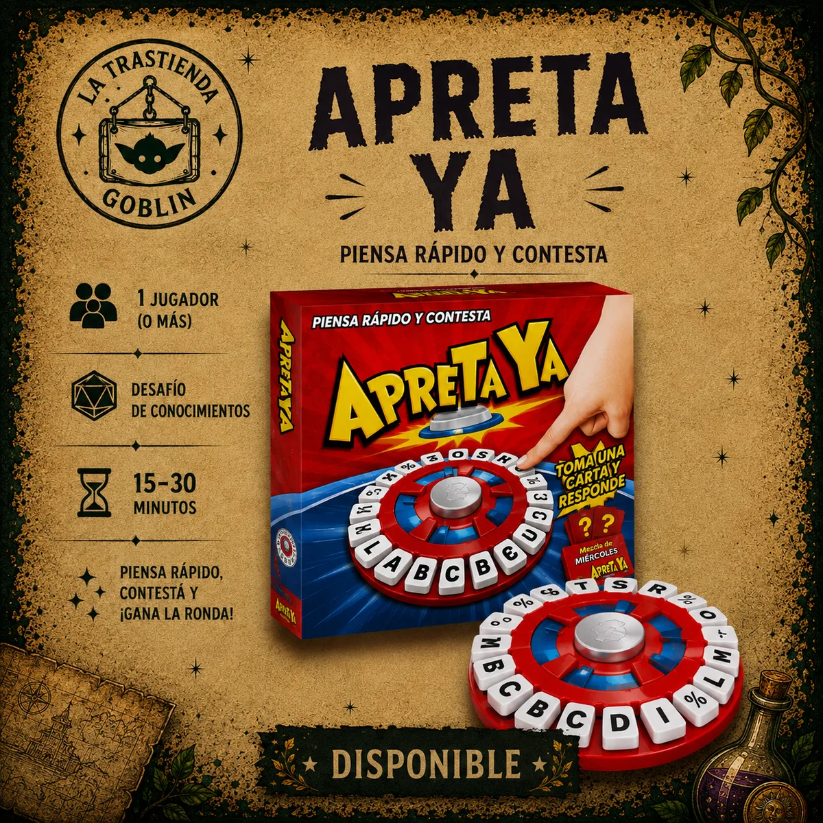 Apreta ya