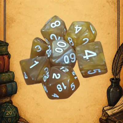 SET 7 DADOS - ROBADO (a un paladin)